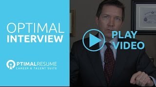 OptimalInterview™ Question Sample Medical Secretary [upl. by Wrdna517]