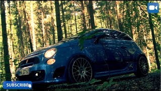 GTech Sportster  224 HP Abarth 500  Review English Subtitles [upl. by Ayekal555]