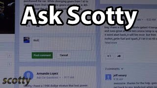 How To Ask Scotty Your Car Questions [upl. by Eirrahs]