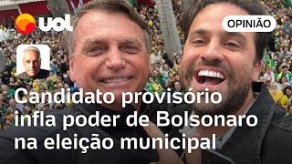 Bolsonaro fatura com candidato provisório nas eleições e infla poder dele de chantagem  Toledo [upl. by Luapleahcim]