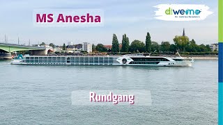 Phoenix Reisen  MS Anesha Flusskreuzfahrt Rhein [upl. by Edrei]