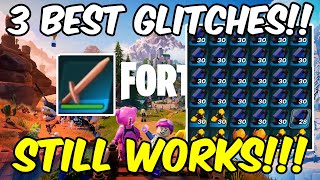 THE 3 BEST LEGO FORTNITE GLITCHES UPDATED STILL WORKS AFTER PATCH [upl. by Remde]