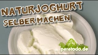 Eigenen Joghurt selber machen  paratodode vom 10062013 [upl. by Nannarb181]