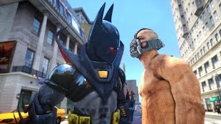 BATMAN VS BANE  BATMAN KNIGHTFALL [upl. by Enimsaj702]