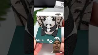 Kalender panda lucu banget gift giftideas giftbox aesthetic cute satisfying asmr panda food [upl. by Akir756]