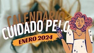 ▶️ CALENDARIO LUNAR ENERO 2024 PARA CORTARSE EL CABELLO ✅ MEJORES Y PEORES CORTAR PELO DEPILARSE [upl. by Alexio187]