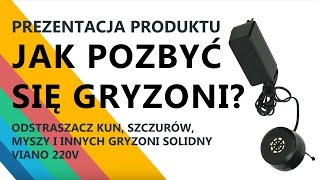 Jak pozbyć się gryzoni Viano Solidny odstraszacz myszy i szczurów [upl. by Teerpnam680]