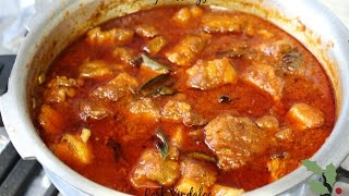 Quick and easy Pork vindaloo  Kochi style l Pressure cooker recipe [upl. by Eran]