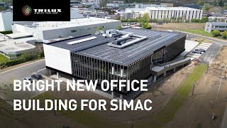 Stralend Nieuwbouwkantoor Simac Haasrode  TRILUX [upl. by Thgiwed]