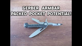 Gerber ArmbarA Packed Pocket Tool [upl. by Sinnylg795]