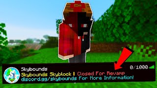 Skybounds is Being REMADE Minecraft Skyblock [upl. by Avalsorim]