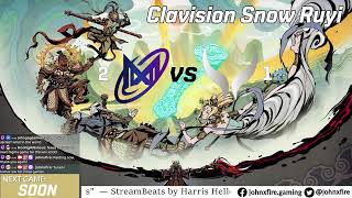 EN  Clavision Snow Ruyi Invitational  Group B [upl. by Lorusso]