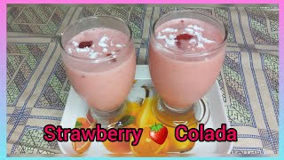 Strawberry 🍓 Colada Recipe by Hareem k khane [upl. by Aylmar]