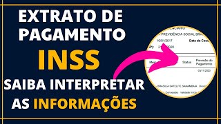 EXTRATO DE PAGAMENTO DO INSS CRÉDITO NÃO RETORNADO I INVALIDADO I MEU INSS  ENTENDA AS INFORMAÇÕES [upl. by Natsud]