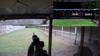 Bowling pin shooting CZ 452 22 LR 50 meters [upl. by Lose]