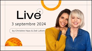 Direct dastrologie ✨ du 3 septembre 2024 avec Christine Haas amp Zoé Lafont [upl. by Landmeier]