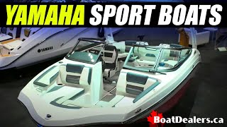 Yamaha Sport Boats at the 2024 Toronto International Boat Show [upl. by Alegnaed840]