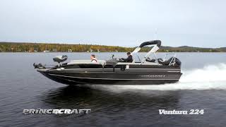 Princecraft  Ventura 224 2023 Bateaux ponté  Deck boat [upl. by Geminian]