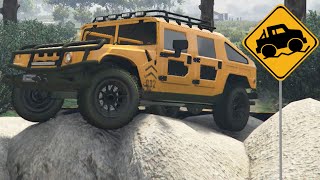 GTA 5  OffRoad Capability Testing  Mammoth Patriot MilSpec [upl. by Manya]