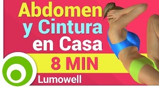 Ejercicios para Abdomen y Cintura en Casa [upl. by Petrina]