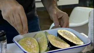 Yotam Ottolenghi cooks Aubergine with Buttermilk Sauce [upl. by Zadack]