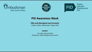 PID Awareness Week  PIDs and Aboriginal Land Councils 2 [upl. by Raquel]