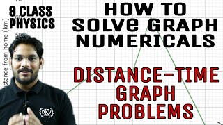 NUMERICALS OF DISTANCETIME GRAPH  VELOCITYTIME GRAPH 9 CLASS PHYSICS CHAPTERMOTION [upl. by Yttap]