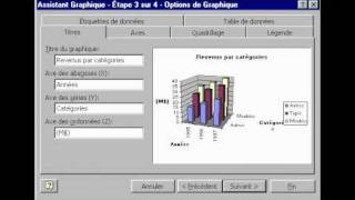 Créer un graphique avec Excel [upl. by Raleigh]