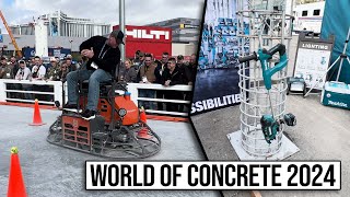 World Of Concrete 2024  Event Coverage  Walkaround [upl. by Dnomaj147]