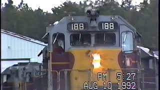 Railfanning the ACR at Hawk Junction early90s [upl. by Harleigh]