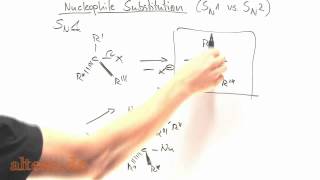 Nucleophile Substitution  Vergleich SN1 und SN2 [upl. by Ztnahc]