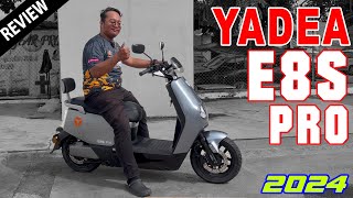 NEW YADEA E8S PRO Electric Scooter  Malaysia Review [upl. by Einra]