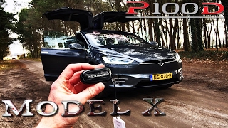 Tesla Model X P100D REVIEW POV Test Drive by AutoTopNL [upl. by Sacha]