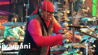 drum lessons  sivamani drums  sivamani live solo  solo performance maximum  2018 [upl. by Darach]