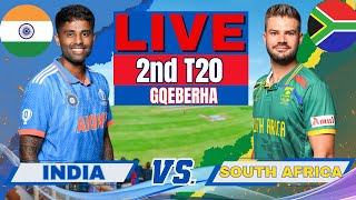 🔴 LIVE India vs South Africa Live  IND vs SA Live Match Today  Live match score amp gameplay [upl. by Dilisio]