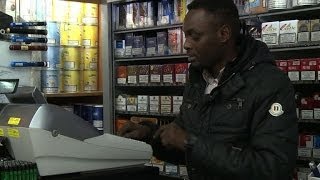 Hausse du tabac en France les buralistes belges attendent plus de clients [upl. by Stralka]