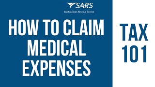 How to claim medical expenses on your 2022 tax return  SARS eFiling Tutorial [upl. by Ahsinut]