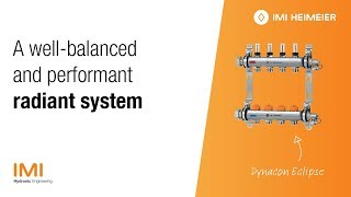 IMI Heimeier  Dynacon Eclipse Radiant Manifold performant and efficient no matter the application [upl. by Cayser730]