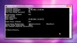 Crack Administrator Password using CMD  Artfrostcom [upl. by Filberte805]