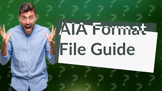 How to open an AIA format file [upl. by Eserehs]