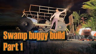 Florida swamp buggy build part 1 Big Cypress buggy how to build a swamp buggy series [upl. by Nedrud]