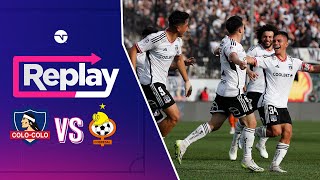 TNT Sports Replay  Colo Colo 60 Cobresal  Fecha 24 [upl. by Eisen760]