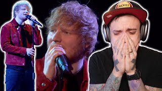 Ed Sheeran  Supermarket Flowers BRITS 2018 REACTION [upl. by Slayton]