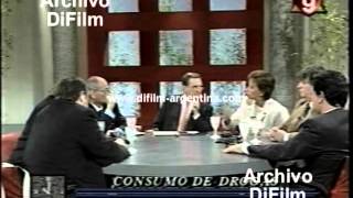 DiFilm  Debate por el Consumo de Drogas 1996 [upl. by Haduhey]