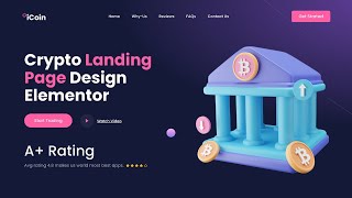 Responsive Landing Page Design  2024  Elementor Container WordPress amp Elementor For Beginners [upl. by Enrico947]