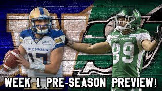 PreSeason Week 1 Preview 2024 CFL Season [upl. by Nesrac]