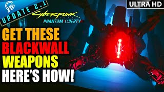 Acquiring The BLACKWALL QUICKHACK amp EREBUS PROTOTYPE WEAPON Heres How  Cyberpunk 2077 [upl. by Oiluarb]