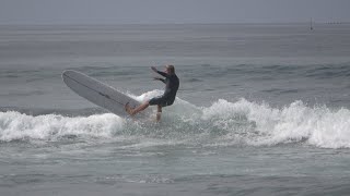 Longboarders Surfing Oceanside [upl. by Ardaed]