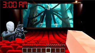 NE JAMAIS REGARDER SLENDERMAN AU CINÉMA A 3H00 DU MATIN SUR MINECRAFT  Le Film dHorreur Mort [upl. by Niliak]