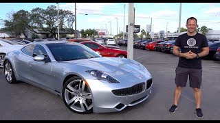 Is the Fisker Karma the BEST looking Plugin Hybrid Electric Vehicle [upl. by Nanoc]